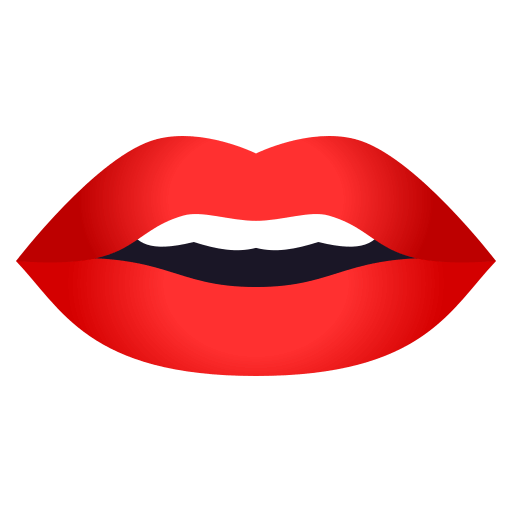 Mouth as drawn by JoyPixels in 4.0