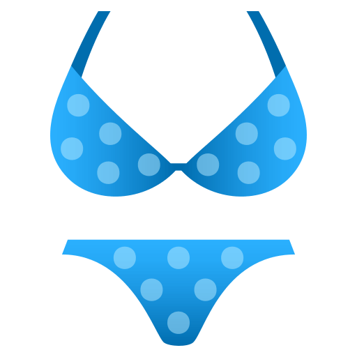 Bikini as drawn by JoyPixels in 4.0