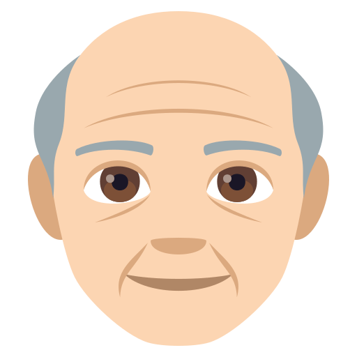 Old Man: Light Skin Tone, the design in this release
