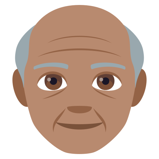 Old Man: Medium Skin Tone, the design in this release