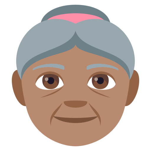 Old Woman: Medium Skin Tone, the design in this release