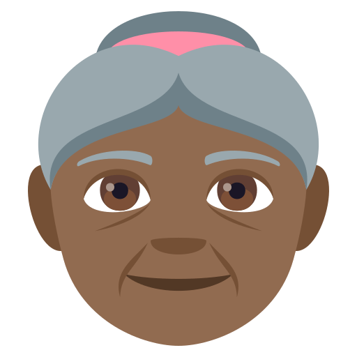 Old Woman: Medium-Dark Skin Tone, the design in this release
