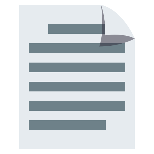 Page Facing up as drawn by JoyPixels in 4.0