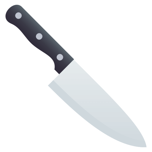 Kitchen Knife as drawn by JoyPixels in 4.0