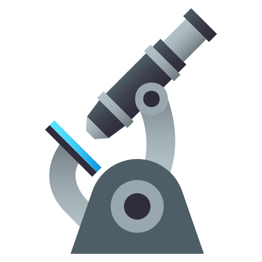 Microscope as drawn by JoyPixels in 4.0