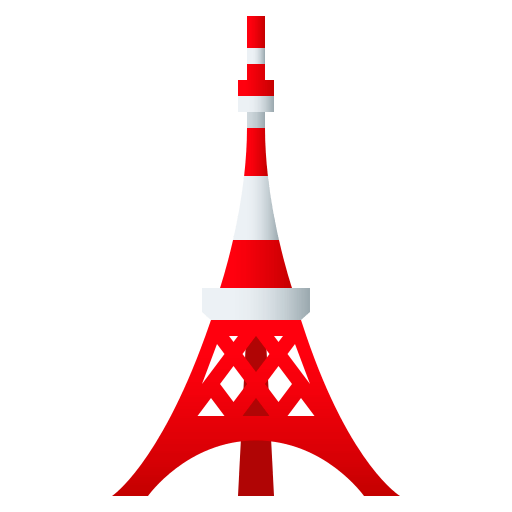 Torre De Tokio as drawn by JoyPixels in 4.0