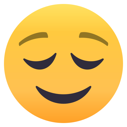 Relieved Face, the design in this release
