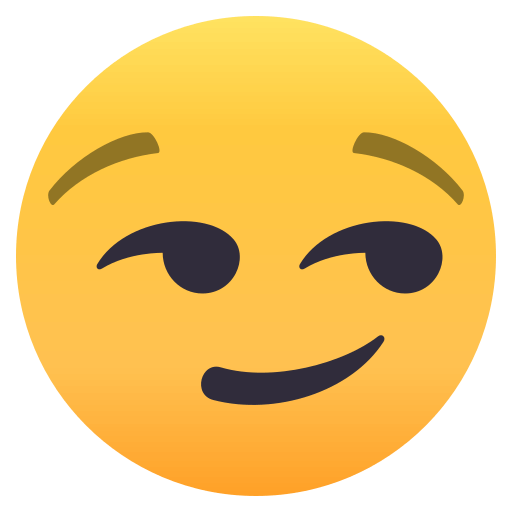 Smirking Face, the design in this release