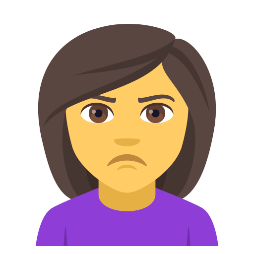 Woman Pouting, the design in this release