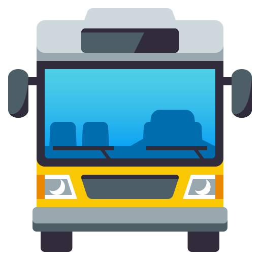 Oncoming Bus, the previous design