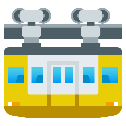 Suspension Railway, the previous design
