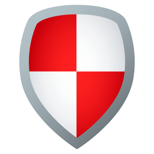 Shield as drawn by JoyPixels in 4.0