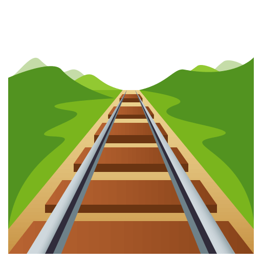 Railway Track, the previous design