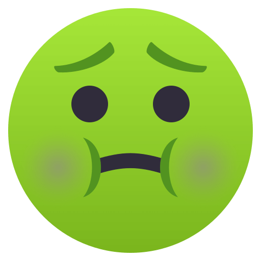 Nauseated Face, the design in this release