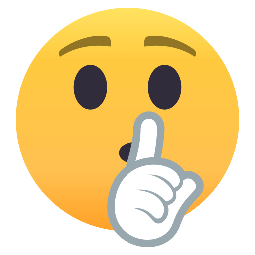Shushing Face, the design in this release