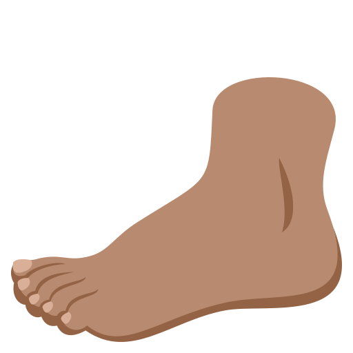 Foot: Medium Skin Tone, the design in this release