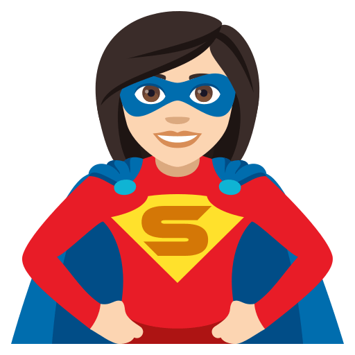 Superhero: Light Skin Tone, the design in this release