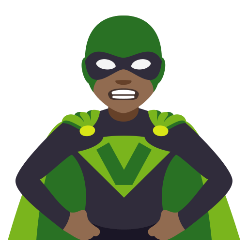 Supervillain: Medium-Dark Skin Tone, the design in this release