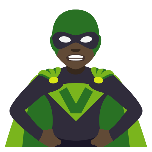 Supervillain: Dark Skin Tone, the design in this release