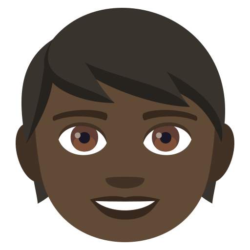 Child: Dark Skin Tone, the design in this release