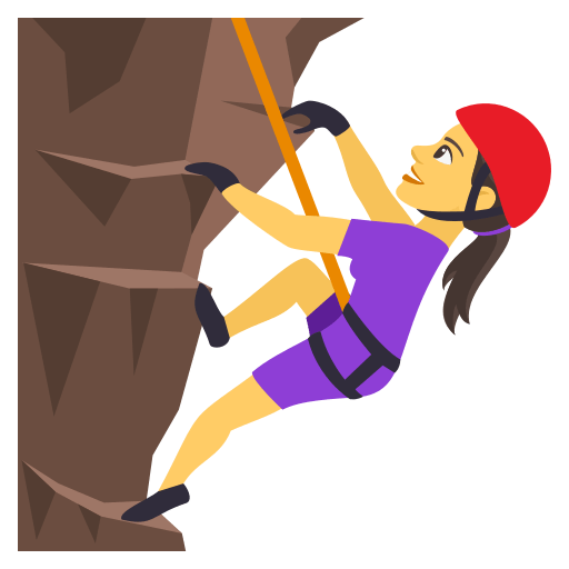 Person Climbing, the previous design
