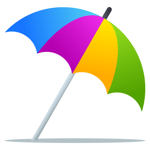 Umbrella on Ground, the previous design