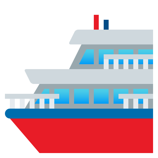Ferry as drawn by JoyPixels in 4.0
