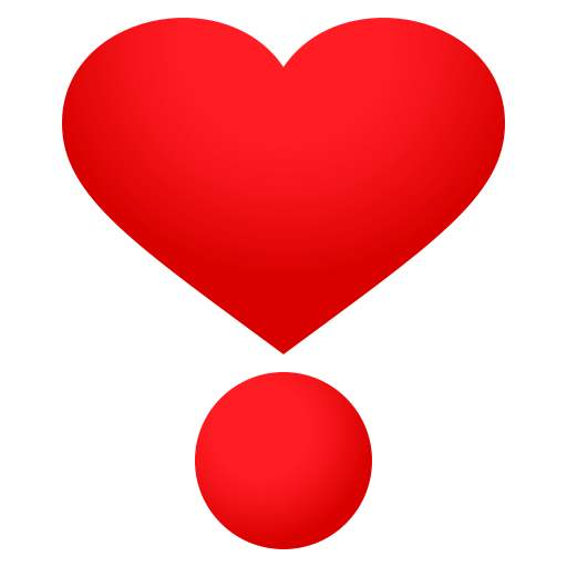 Heart Exclamation, the design in this release