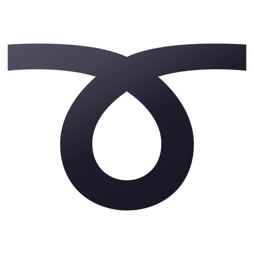 Curly Loop as drawn by JoyPixels in 4.0