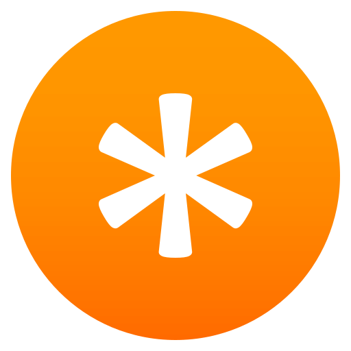 Asterisk as drawn by JoyPixels in 4.0