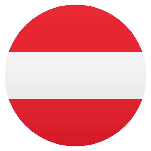 Flag: Austria as drawn by JoyPixels in 4.5