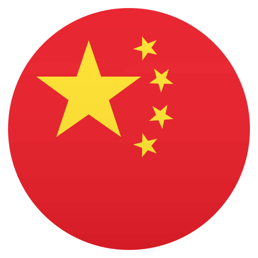 Flag: China as drawn by JoyPixels in 4.5