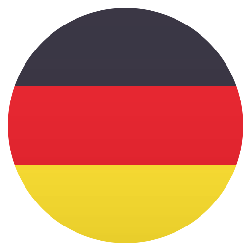 Flag: Germany as drawn by JoyPixels in 4.5