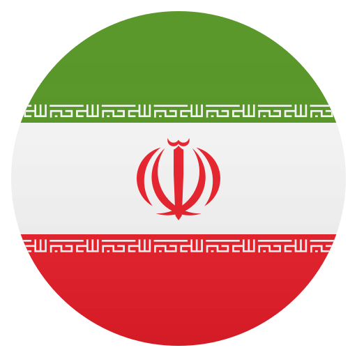 Flag: Iran as drawn by JoyPixels in 4.5