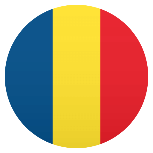 Flag: Chad as drawn by JoyPixels in 4.5