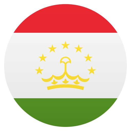 Flag: Tajikistan as drawn by JoyPixels in 4.5