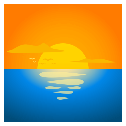 Sunrise, the design in this release