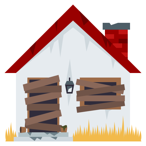 Derelict House, the design in this release
