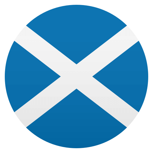 Flag: Scotland as drawn by JoyPixels in 4.5