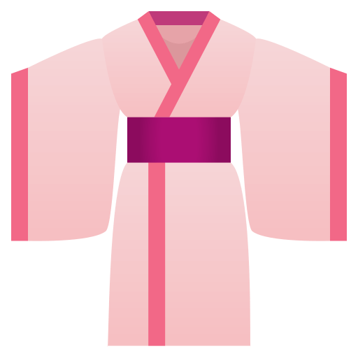 Kimono as drawn by JoyPixels in 4.5
