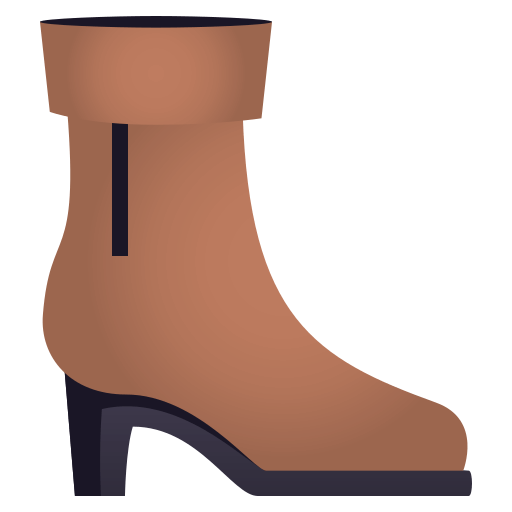 Woman’s Boot as drawn by JoyPixels in 4.5