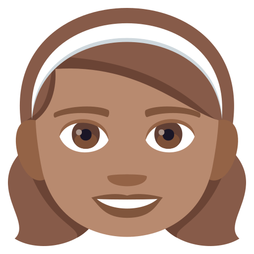 Girl: Medium Skin Tone, the previous design