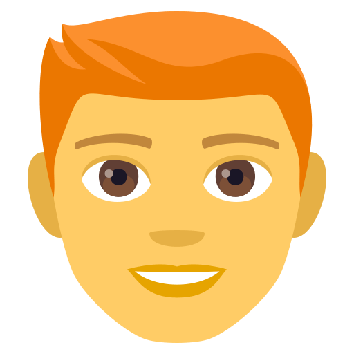 Man: Red Hair, the previous design
