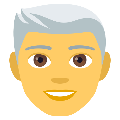 Man: White Hair, the previous design