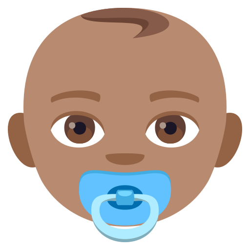 Baby: Medium Skin Tone, the previous design