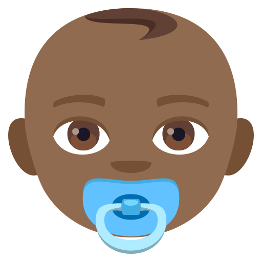 Baby: Medium-Dark Skin Tone, the previous design