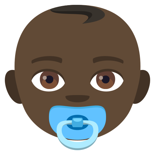 Baby: Dark Skin Tone, the previous design