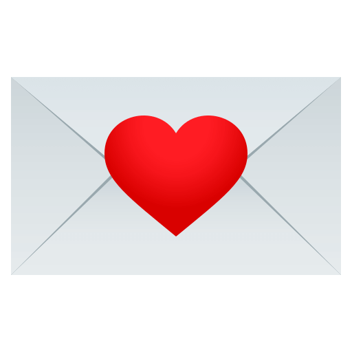 Love Letter as drawn by JoyPixels in 4.5