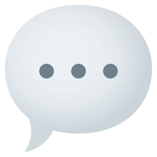 Speech Balloon, the previous design