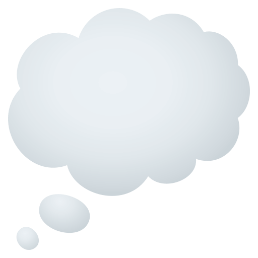 Thought Balloon, the previous design